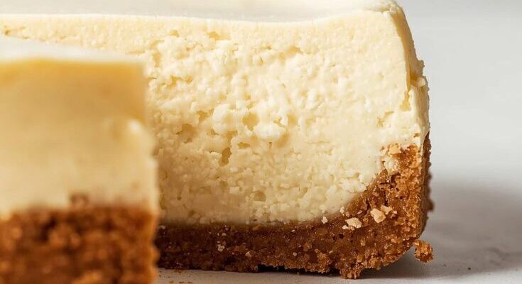 Classic Baked Cheesecake with Graham Cracker Crust