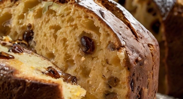 Classic Italian Panettone – Soft, Fluffy & Loaded with Fruit