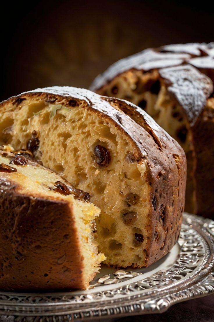 Classic Italian Panettone – Soft, Fluffy & Loaded with Fruit