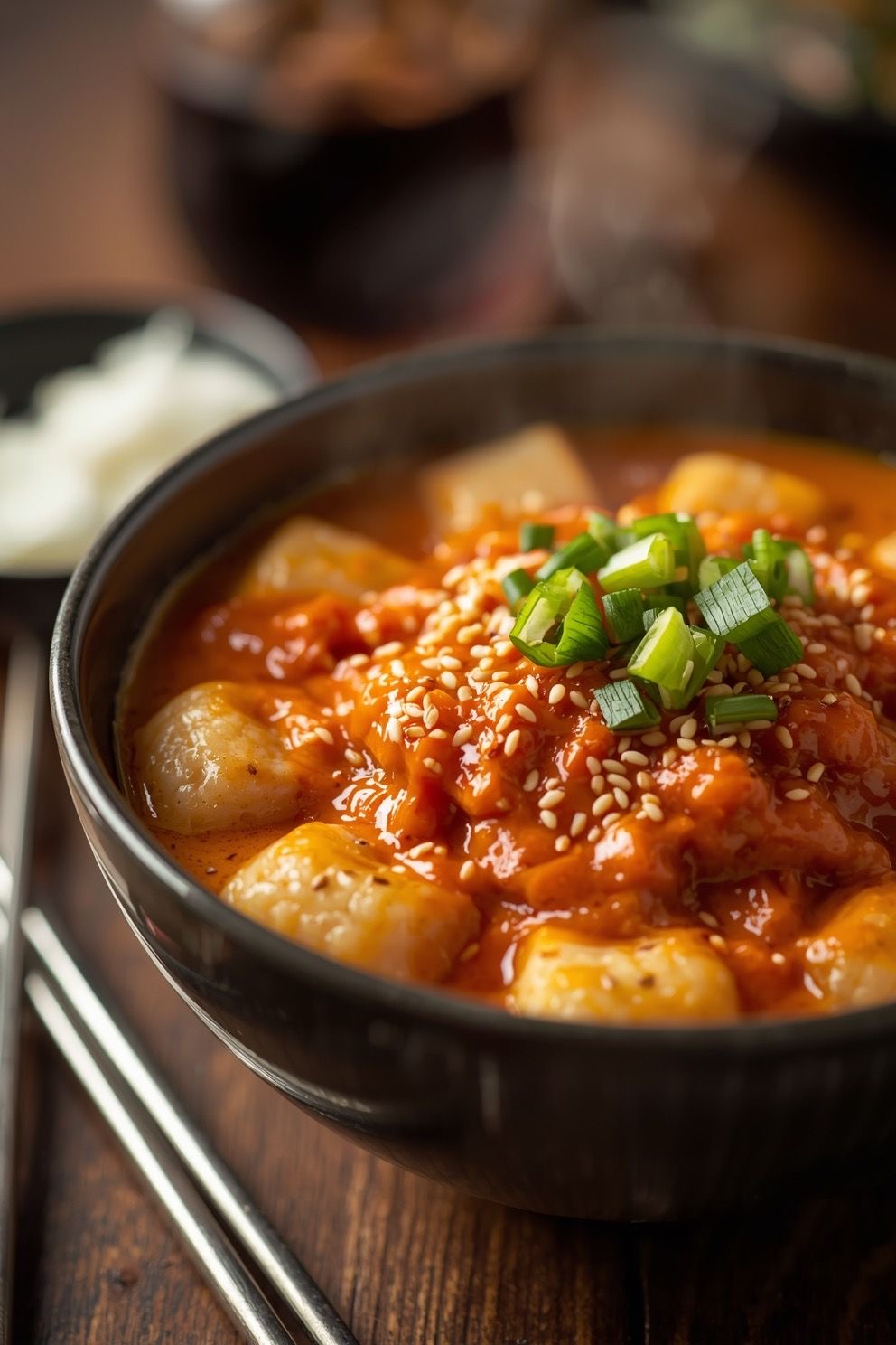 Easy Homemade Tteokbokki with Gochujang Sauce