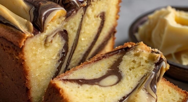 Classic Marble Butter Cake: A Swirled Masterpiece