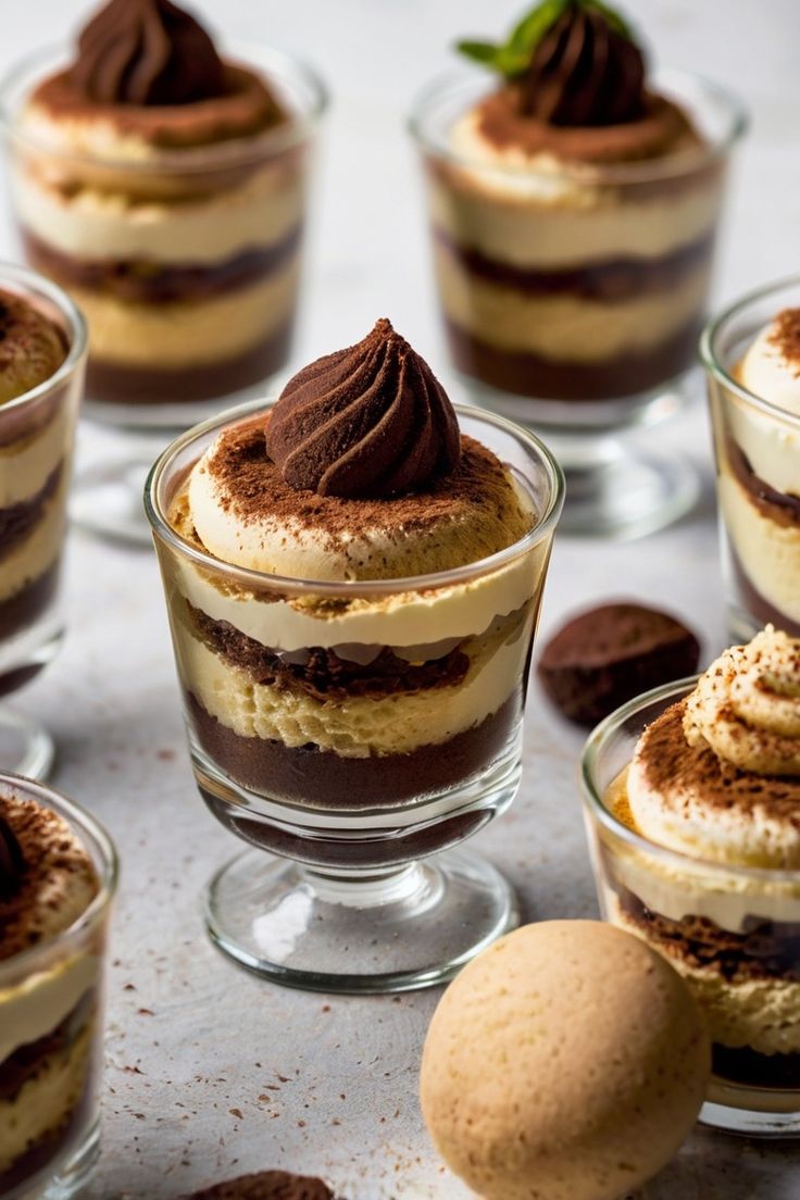 Mini Tiramisu Cups: The Ultimate Elegant No-Bake Dessert