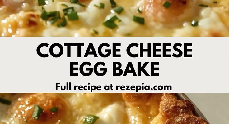 Cottage Cheese Egg Bake (High-Protein, Cheesy Breakfast Casserole)