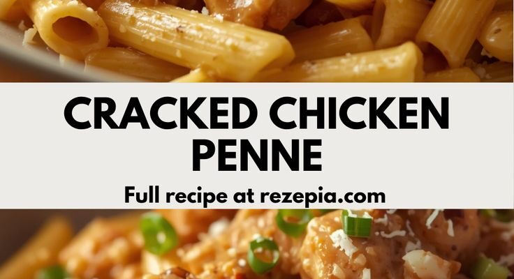 Cracked Chicken Penne: The Ultimate Creamy, Cheesy, One-Pot Wonder