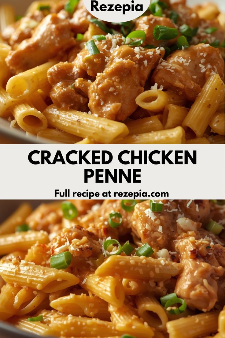 Cracked Chicken Penne: The Ultimate Creamy, Cheesy, One-Pot Wonder
