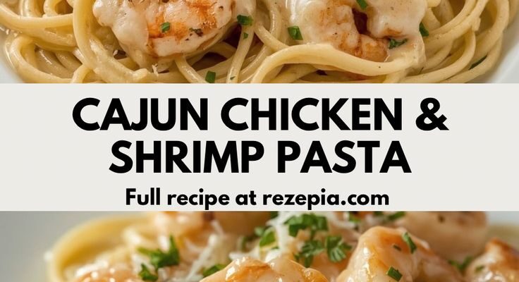 Creamy Cajun Chicken & Shrimp Pasta: A Bold, Spicy, and Velvety Delight