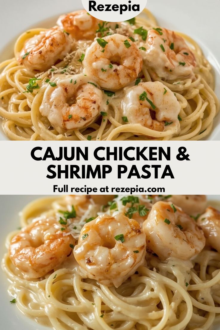 Creamy Cajun Chicken & Shrimp Pasta: A Bold, Spicy, and Velvety Delight