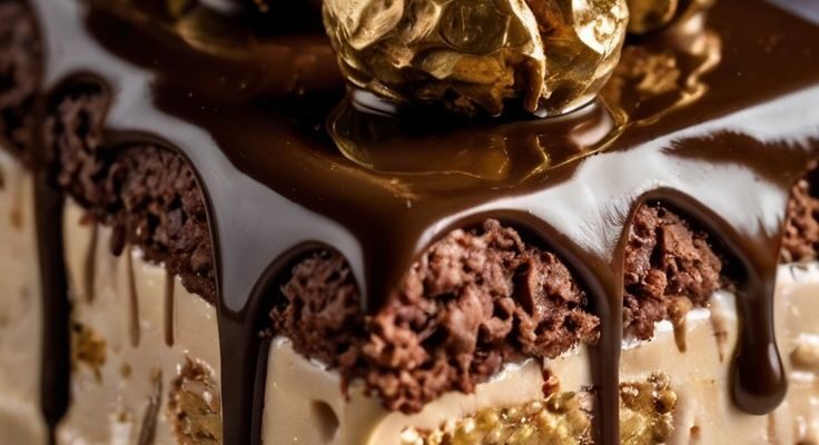 The Ultimate Decadent Gold Chocolate Cake: An Elegant Masterpiece