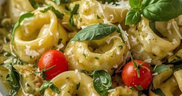 Tortellini Pesto Salad