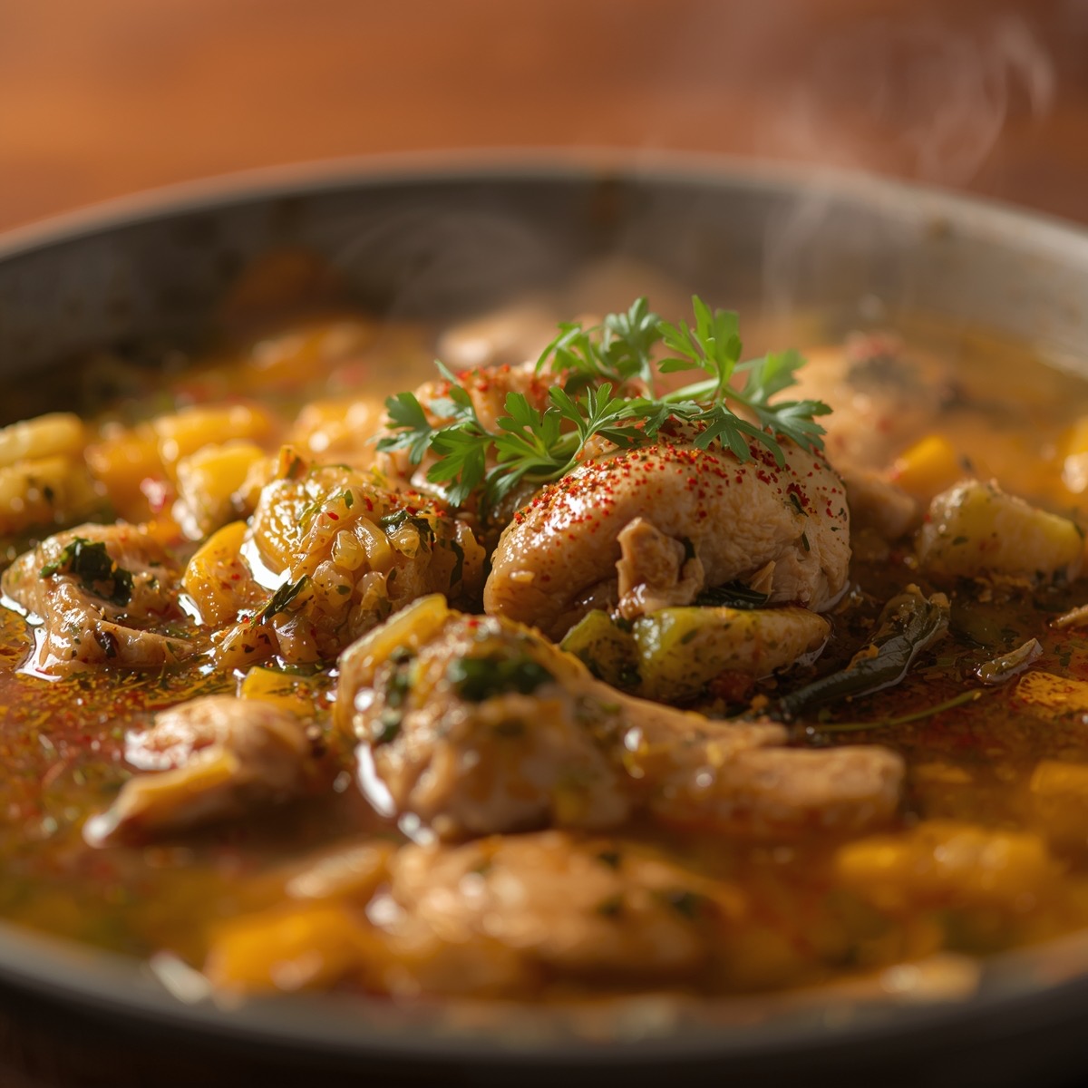 Spicy Chicken Stew: A Hearty, Warming Recipe for Any Season