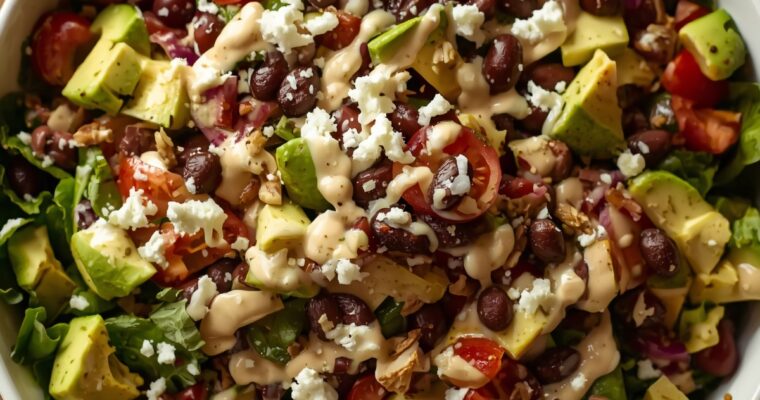 Avocado Black Bean Salad