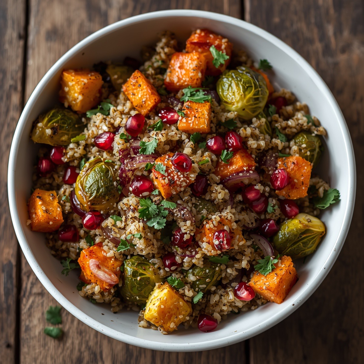 Roasted Veggie Quinoa Salad